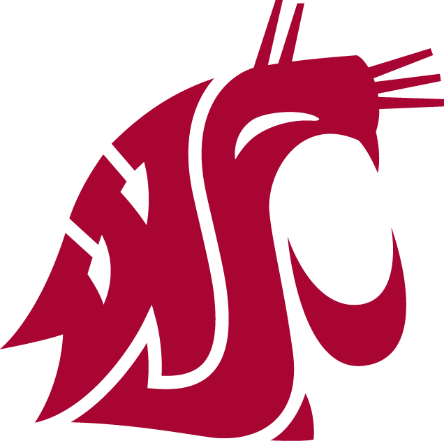 Washington State Cougars 1995-Pres Primary Logo diy fabric transfer...
